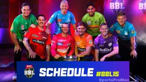 Big Bash League 2025–26 schedule