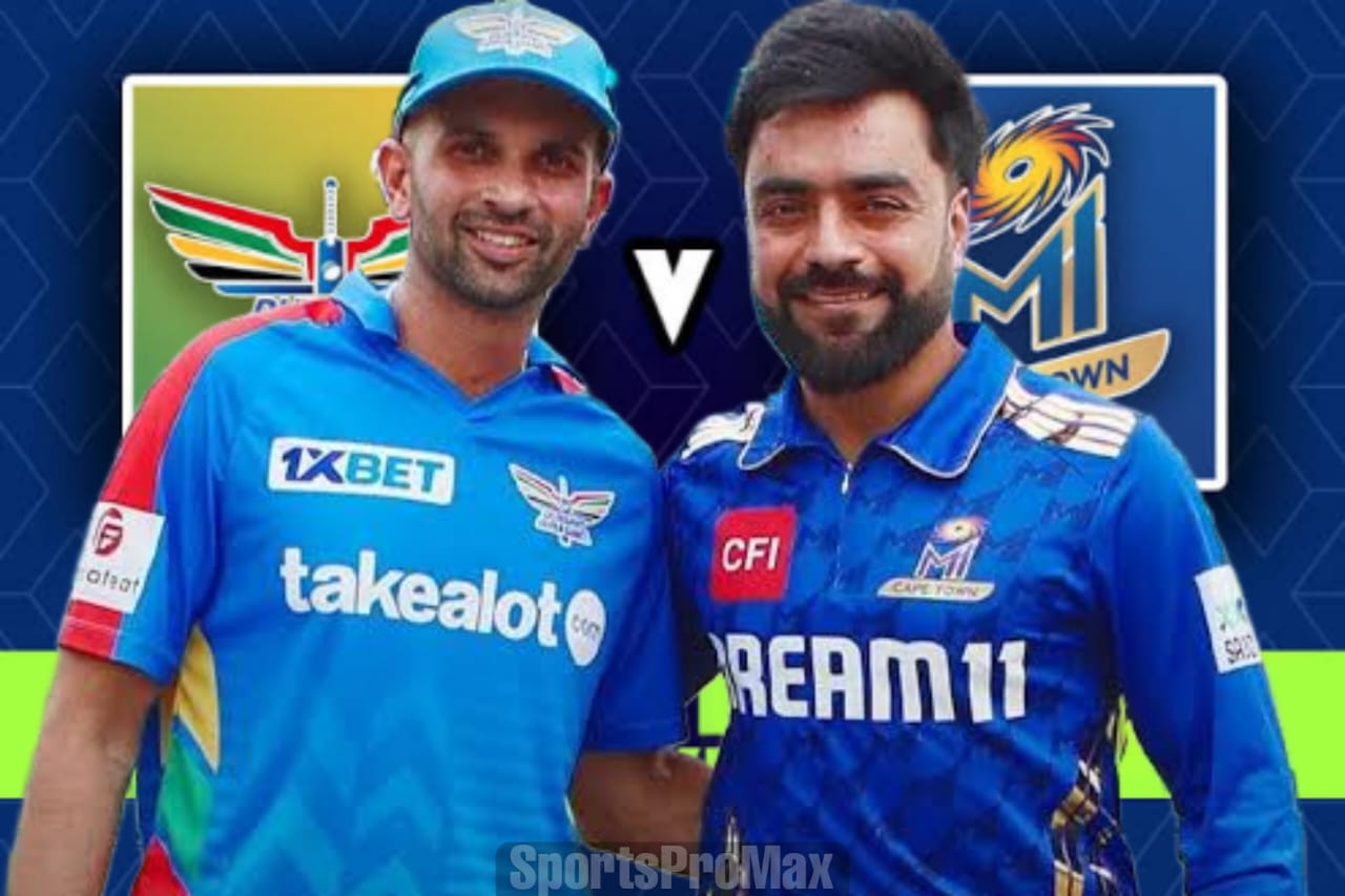 SA20 Start Date 2025 match between MI Cape Town and Durban’s Super Giants at Newlands