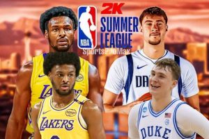 Where to Watch Bronny James and Cooper Flagg in the NBA Summer League 2025