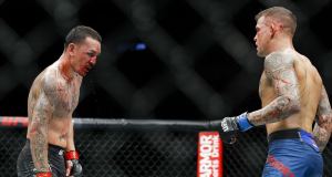 Dustin Poirier vs Max Holloway 3 headlines UFC 318 for the BMF title in Poirier's retirement fight. A stacked card in New Orleans also features Paulo Costa, Kevin Holland, and Patricio Pitbull.