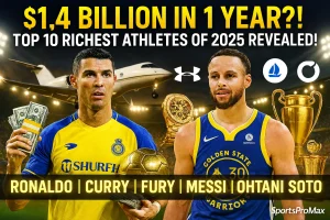 Top 10 Highest Paid Athletes in World 2025
