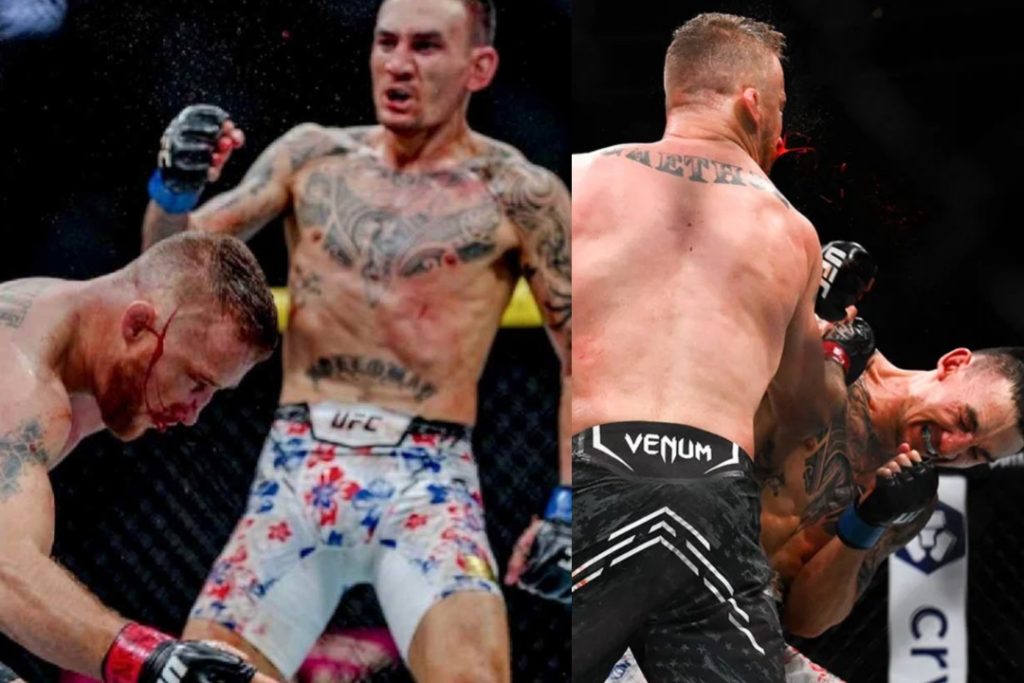 Top 5 All-Time UFC Knockouts 10 Max Holloway produced a buzzer-beating bloody KO