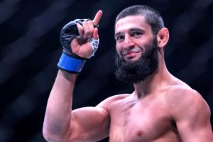 Khamzat Chimaev is a UFC middleweight with unblemished fight record