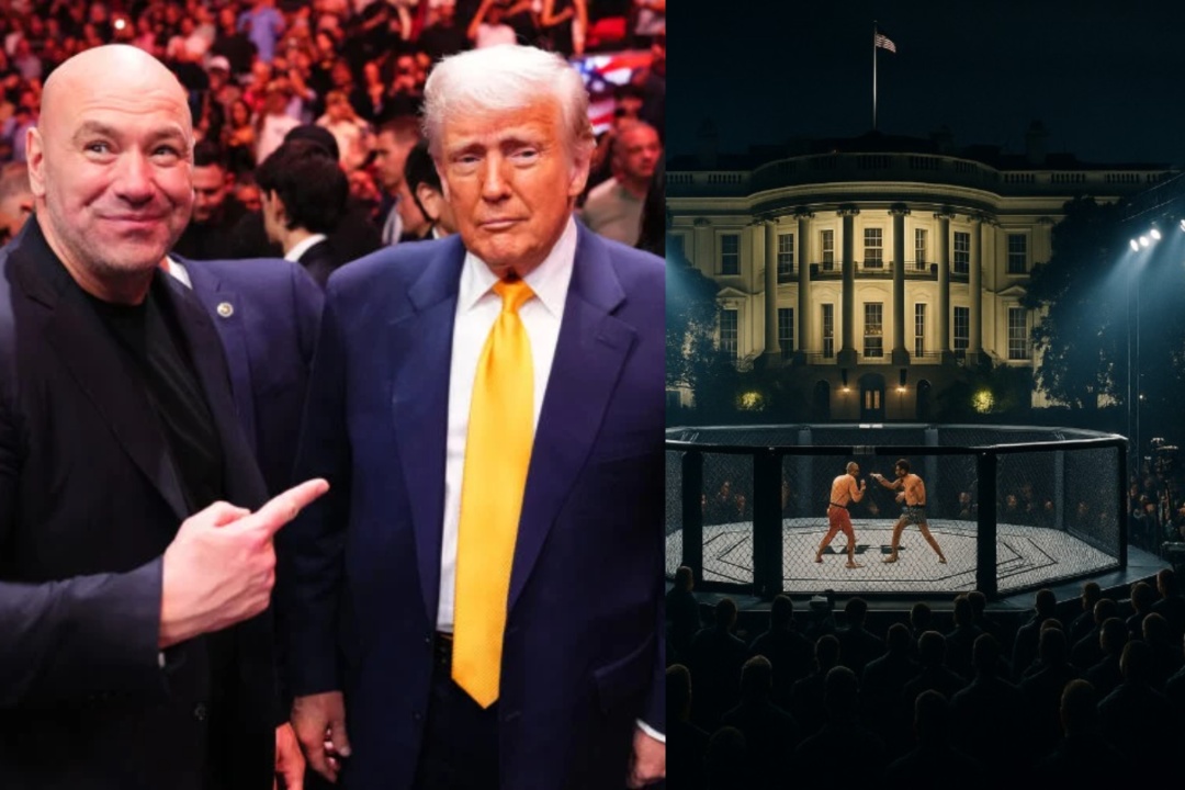 UFC and Dana White says White House will host cage fight on next July 4