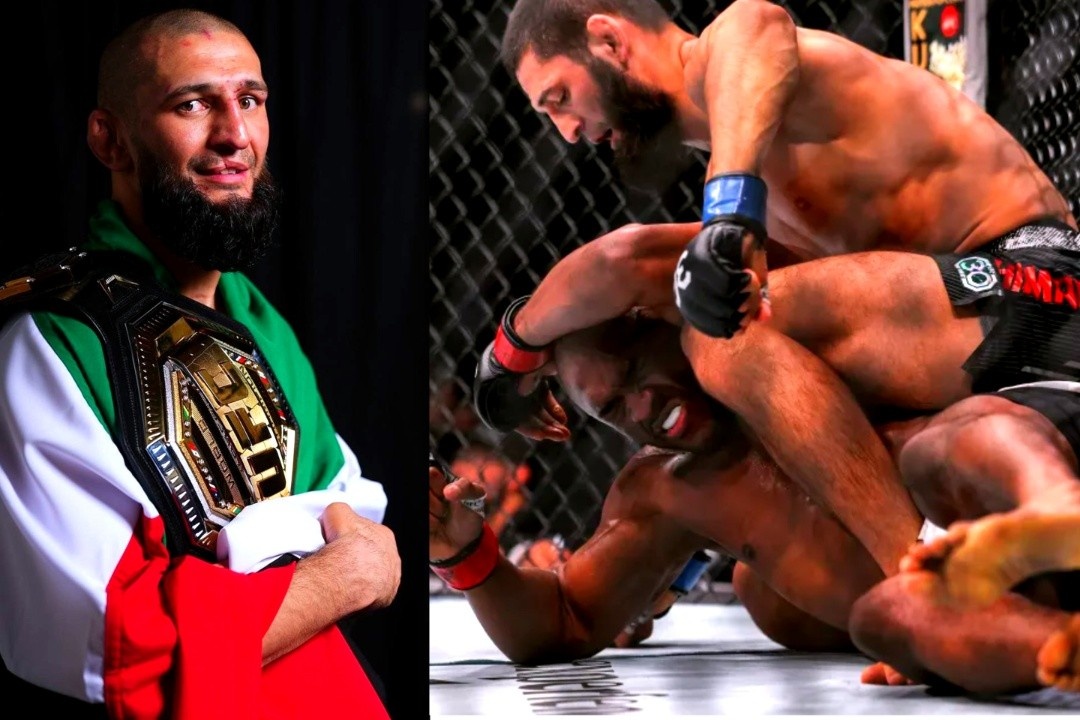 Kamaru Usman gives credit to Khamzat Chimaev for short-notice win