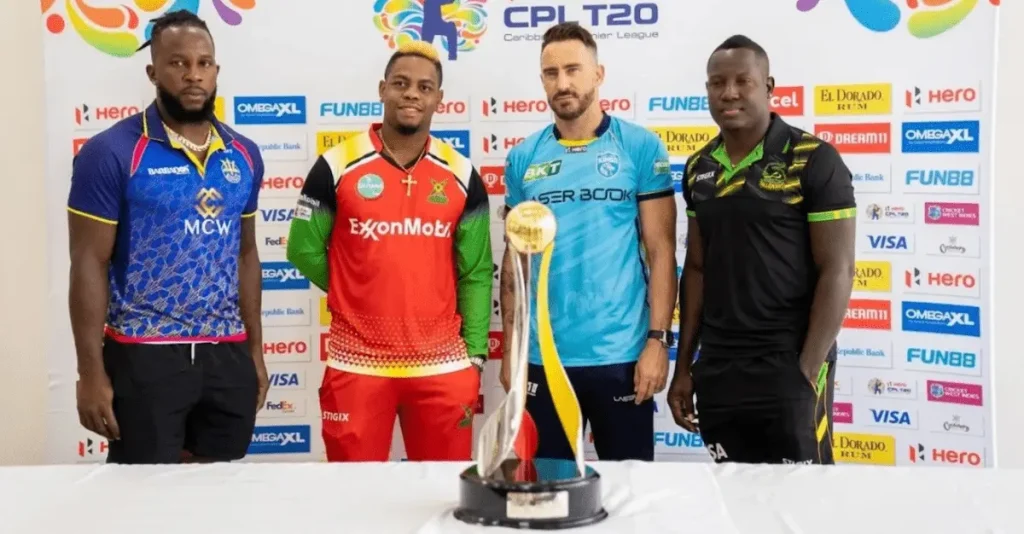 Top 10 Richest Cricket Leagues 2025: IPL, ILT20, SA20 Net Worth Revealed 15 Caribbean Premier League 2025 logo with explosive Caribbean T20 style and Chris Gayle