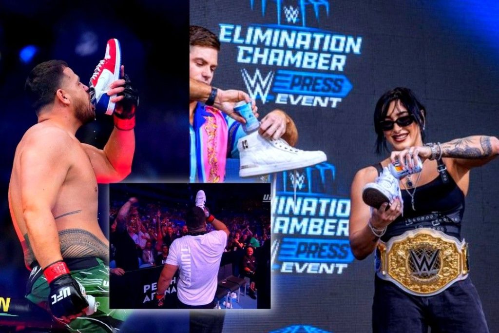 Top 5 UFC Post Fight Celebrations: Signature Gestures That Are More Than Just Viral 6 Tai Tuivasa's 'Shoey' is a fan-favorite