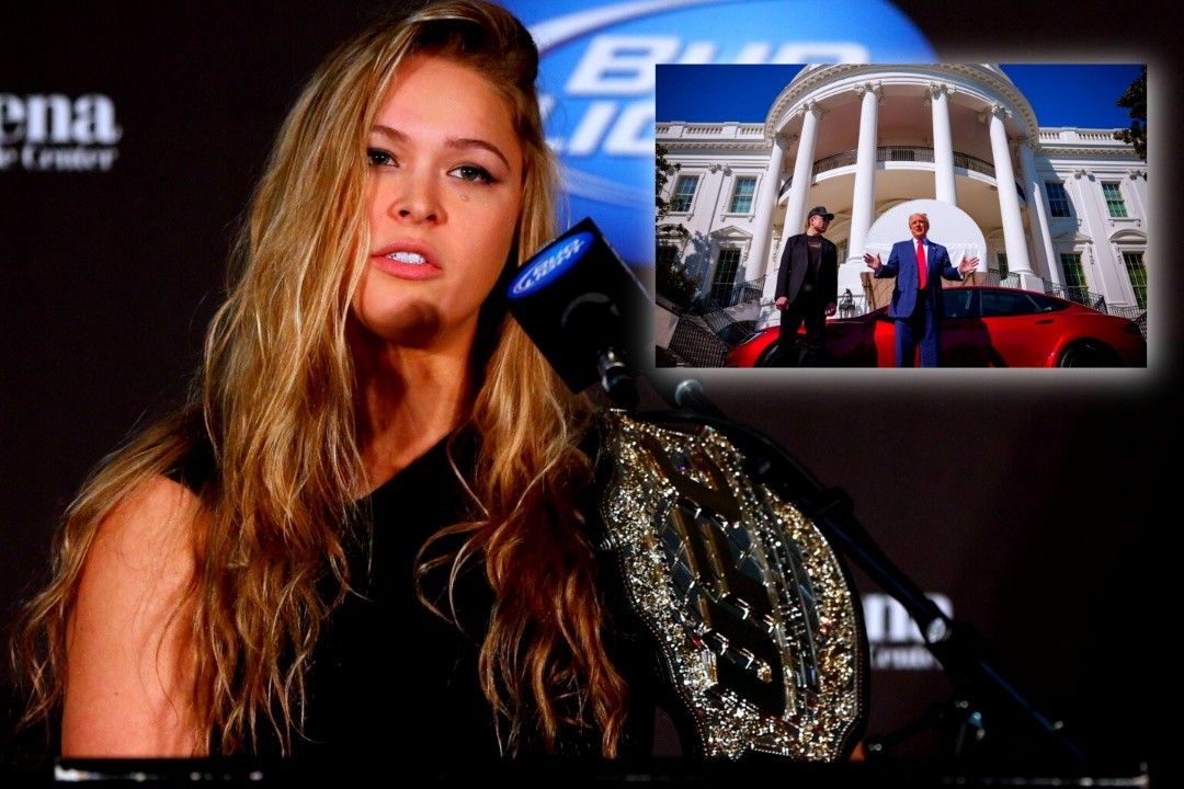 WMMA pioneer and UFC star Ronda Rousey laughs off White House return