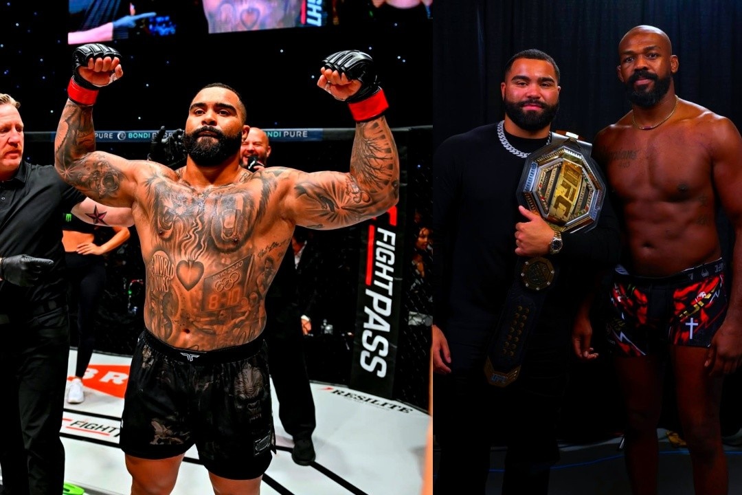 Away from White House fight, Jon Jones reacts to Gable Steveson’s MMA win
