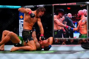 Diego Lopes and Jean Silva parted on good terms after this Noche UFC