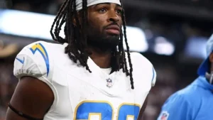 Chargers RB Najee Harris Tears Achilles in Win Over Broncos, Out for Remainder of NFL Season