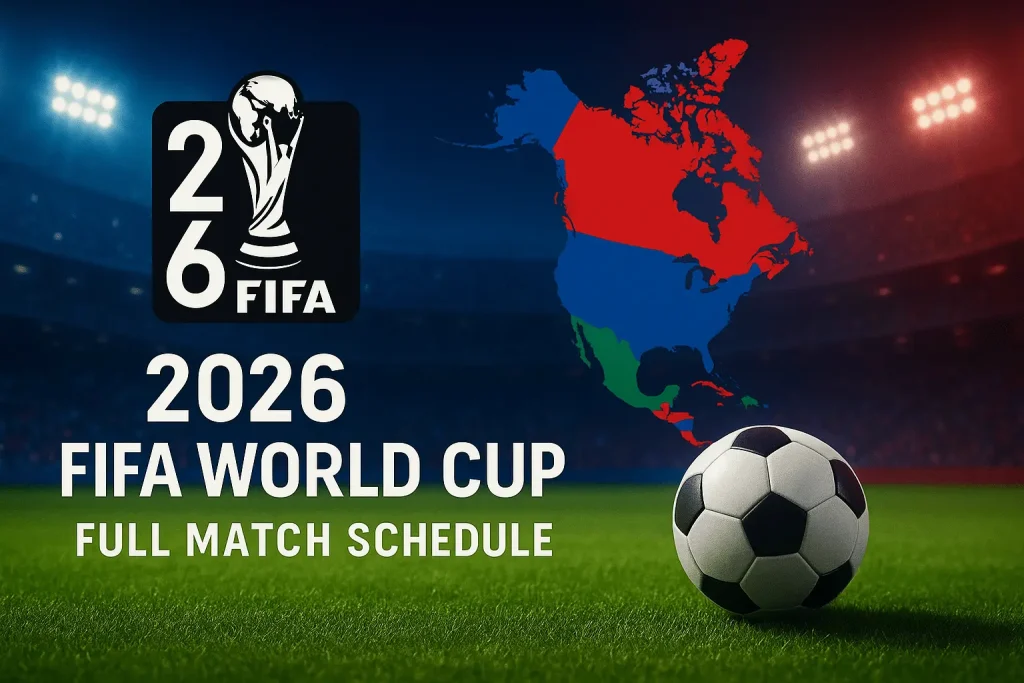 2026 FIFA World Cup Schedule: USA Games, Dates, Cities & Kickoff Times (ET)