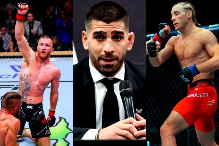 Ilia Topuria Squashes Beef, Bills Paddy Pimblett Vs Justin Gaethje ‘Very Deserving’ Title Scrap